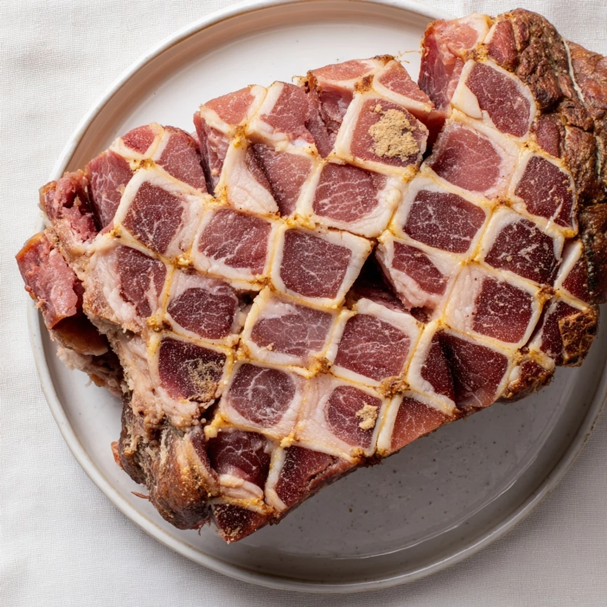 Slow-Cooked Honey Glazed Ham