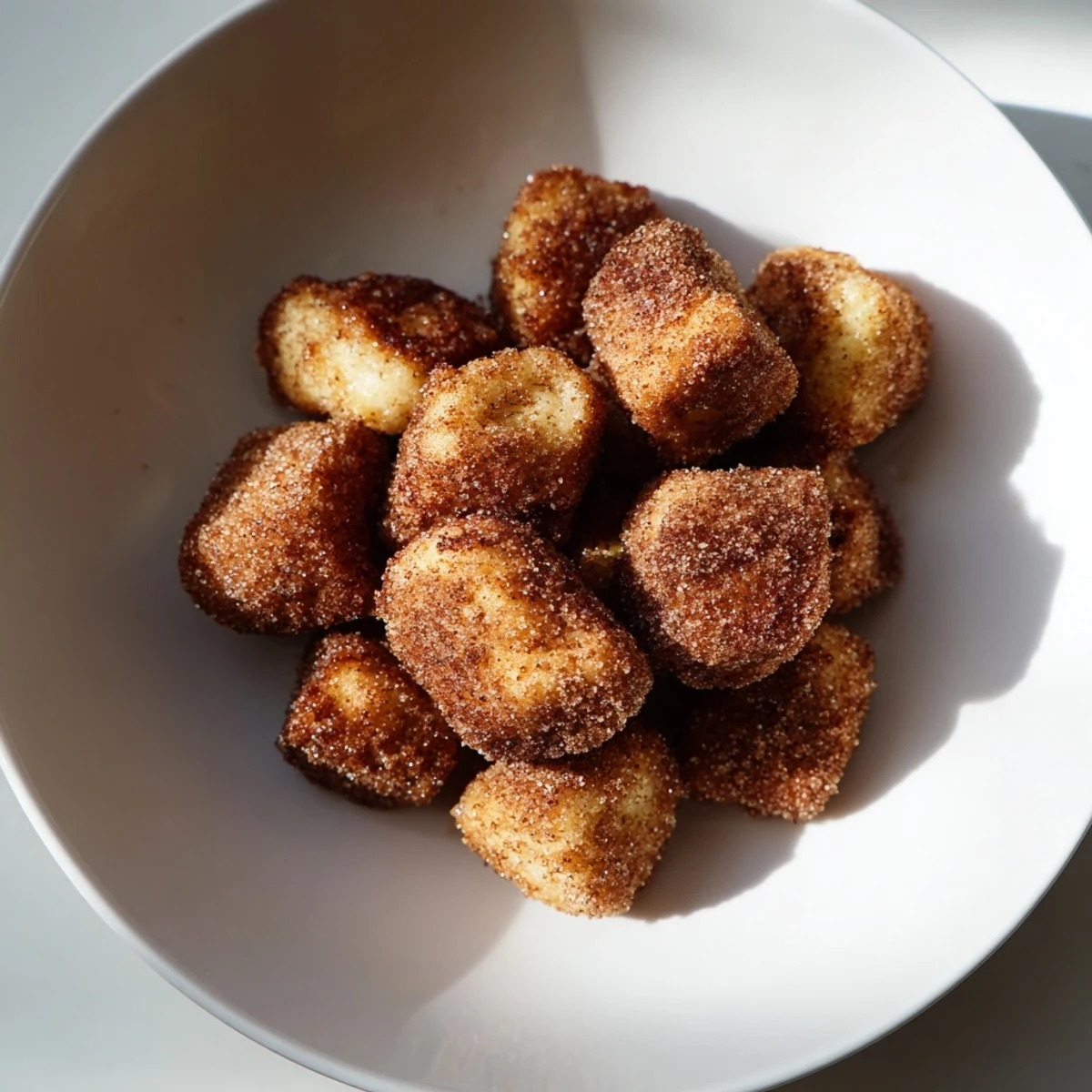 Homemade French Toast Cereal, a fun and easy breakfast featuring toasted bread cubes, perfect and delicious.