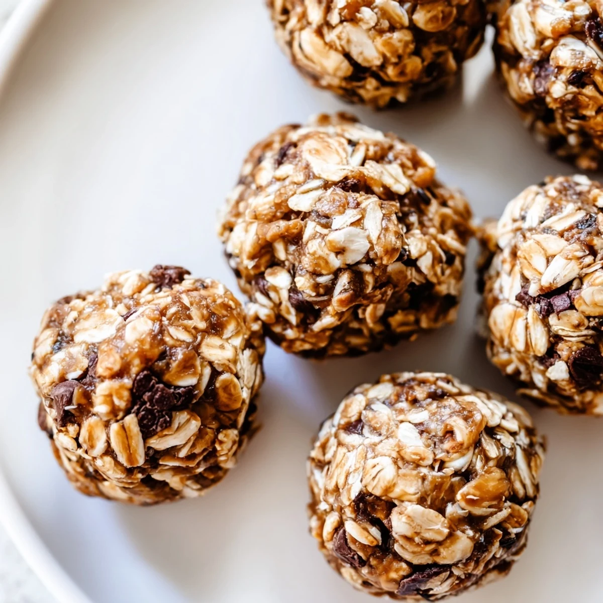 No-bake Almond-Chia Energy Bites arranged on a tray, ready to be enjoyed as a satisfying snack.