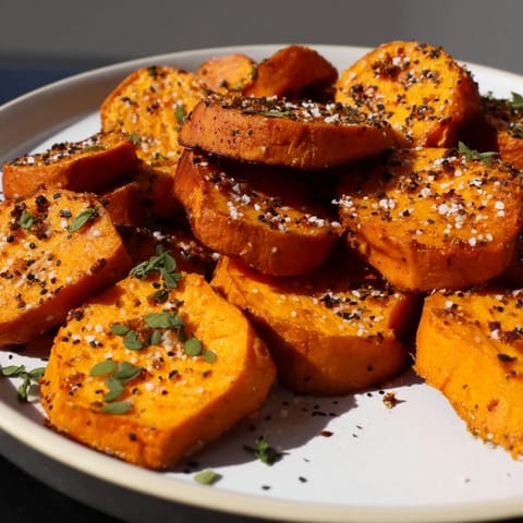 Crispy Oven-Baked Sweet Potato