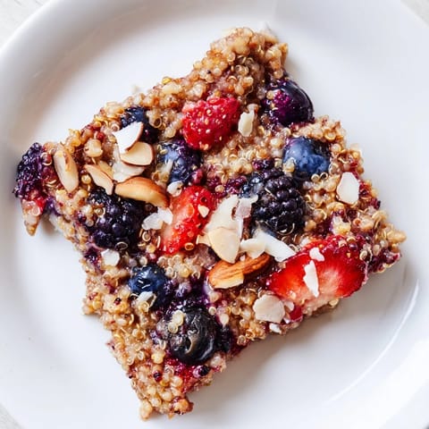Berry Quinoa Breakfast Bake