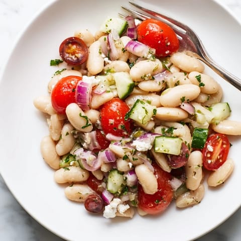 White Bean Mediterranean Salad