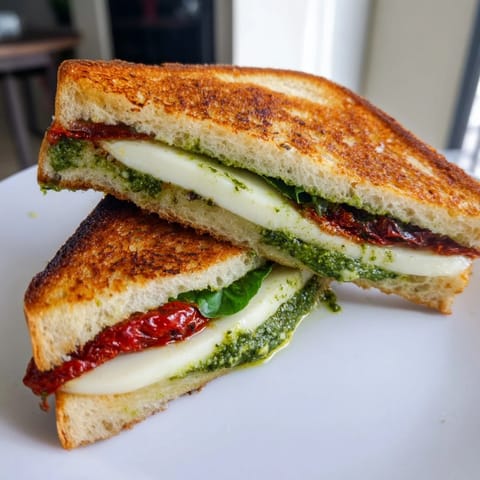 Pesto Grilled Cheese