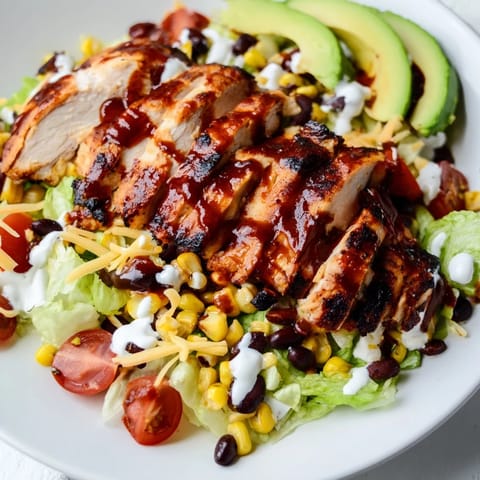 BBQ Chicken Salad