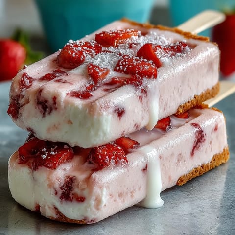 Tangy strawberry lemonade filling over a golden shortbread base, these bars are a vibrant, crowd-pleasing treat for warm weather.  