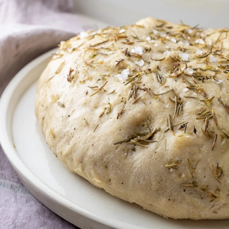 Fresh-baked Quick Homemade Flatbread offers a delightful aroma, perfect for dipping or sharing at your table.