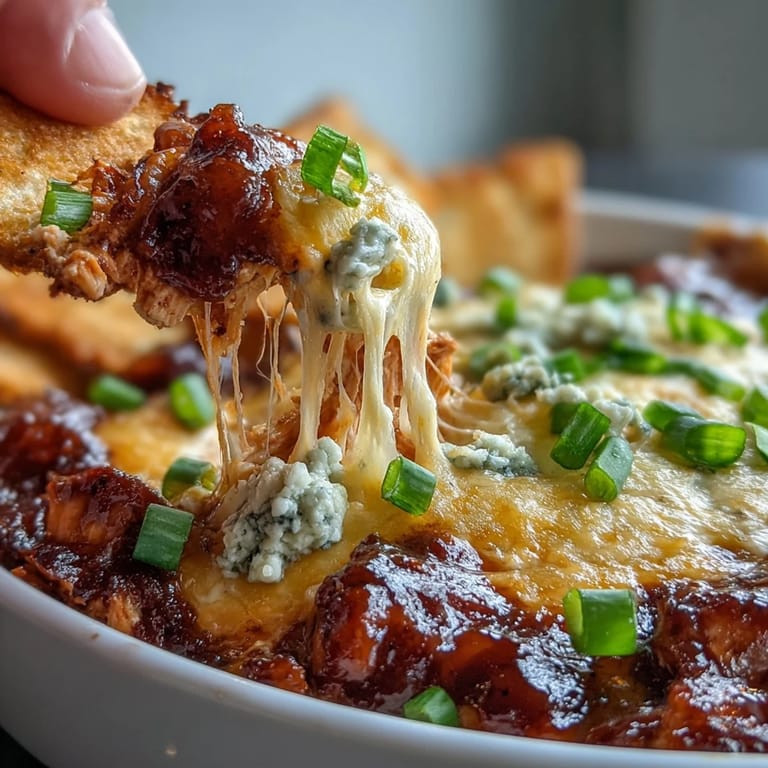 Golden baked Buffalo Chicken Dip with tender shredded chicken, bubbling cheese, and a side of celery sticks.