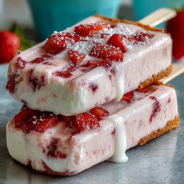 Tangy strawberry lemonade filling over a golden shortbread base, these bars are a vibrant, crowd-pleasing treat for warm weather.  