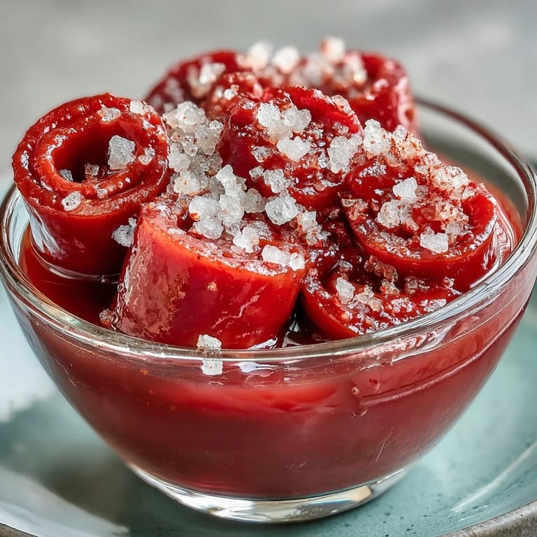 Spicy, sweet, and sour Chamoy Pickle Kit in a cup, a visually appealing treat.