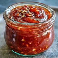 Vibrant homemade fermented hot sauce, bubbling with chili flavor, ready for tacos.